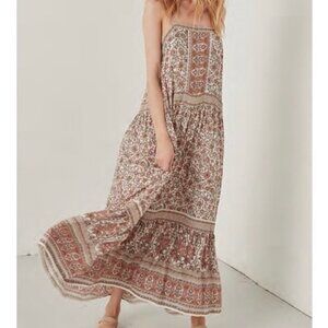 Jasmine strappy dress cream